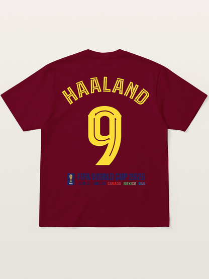 Haaland 9 World Cup 2026 Gildan T-shirt