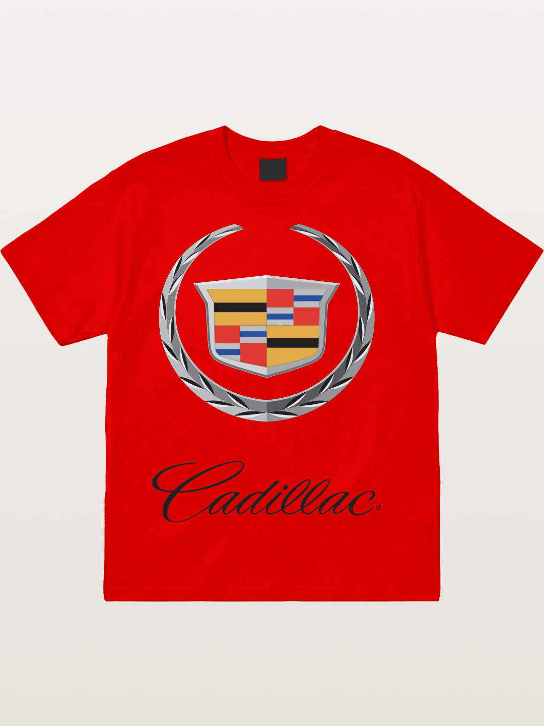 Cadillac Laurel Wreath Emblem Cotton T-shirt