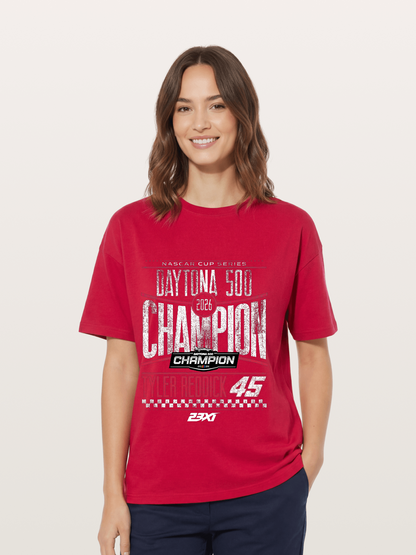 2026 Daytona 500 Champion Poster Gildan T-shirt
