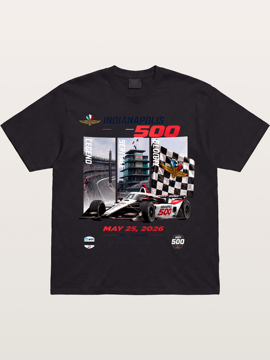 106th Indy 500 Race Day Art Gildan T-shirt