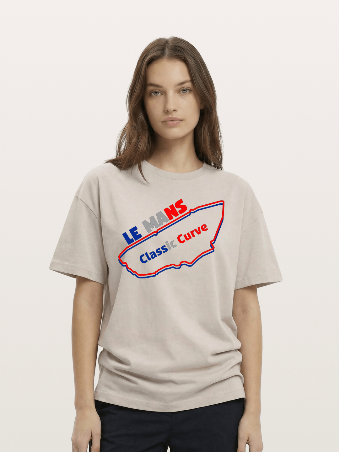 Le Mans Curve Cotton T-shirt