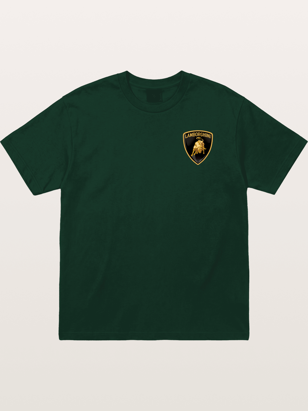 Lamborghini Golden Bull Shield Gildan T-shirt