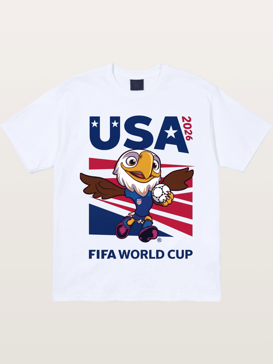 USA Eagle Mascot World Cup Gildan T-shirt