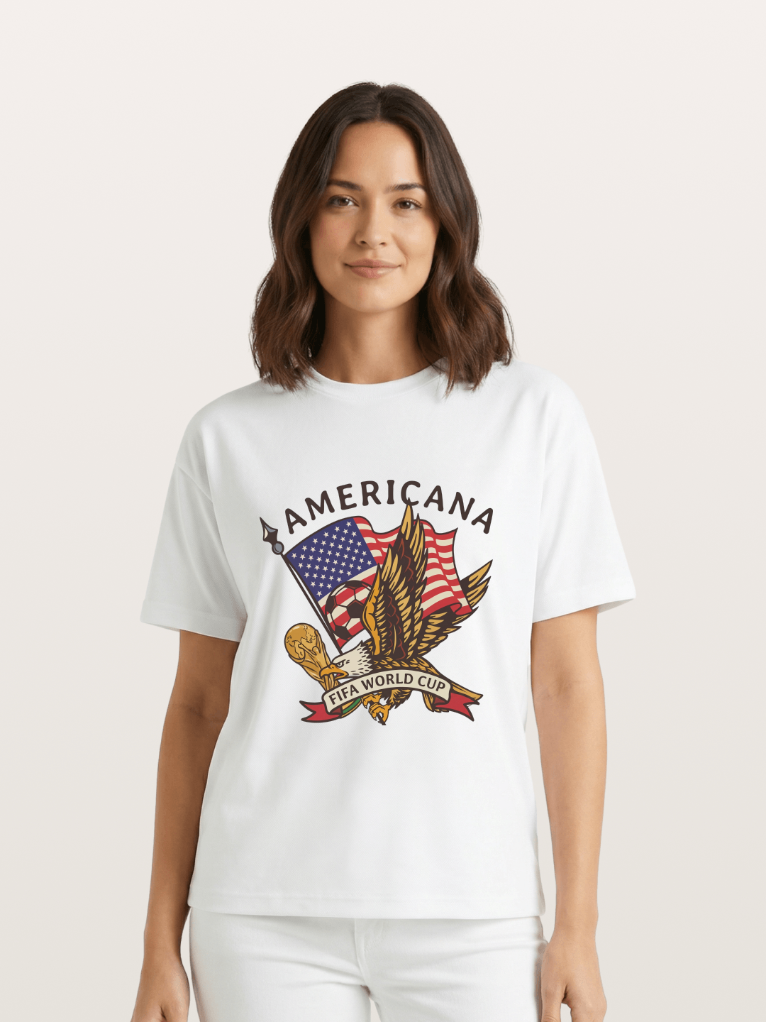 USA Eagle World Cup Graphic Gildan T-shirt