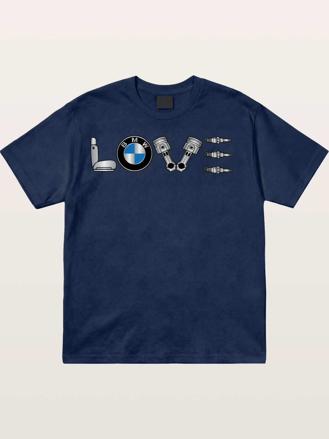 BMW Engine Parts Diagram Cotton T-shirt