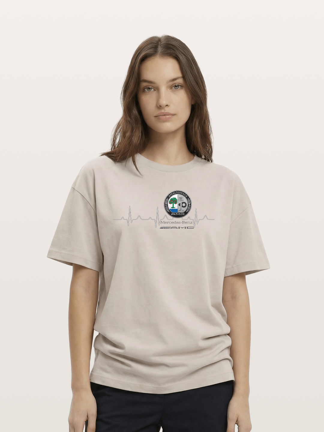 AMG Affalterbach Crest with Pulse Wave Cotton T-shirt