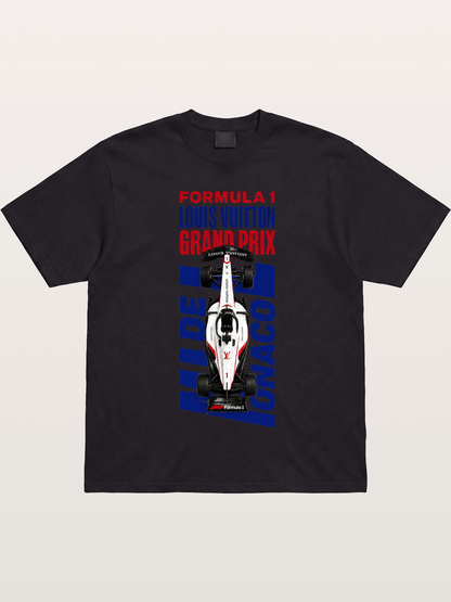 LV Monaco F1 Vertical Poster Gildan T-shirt