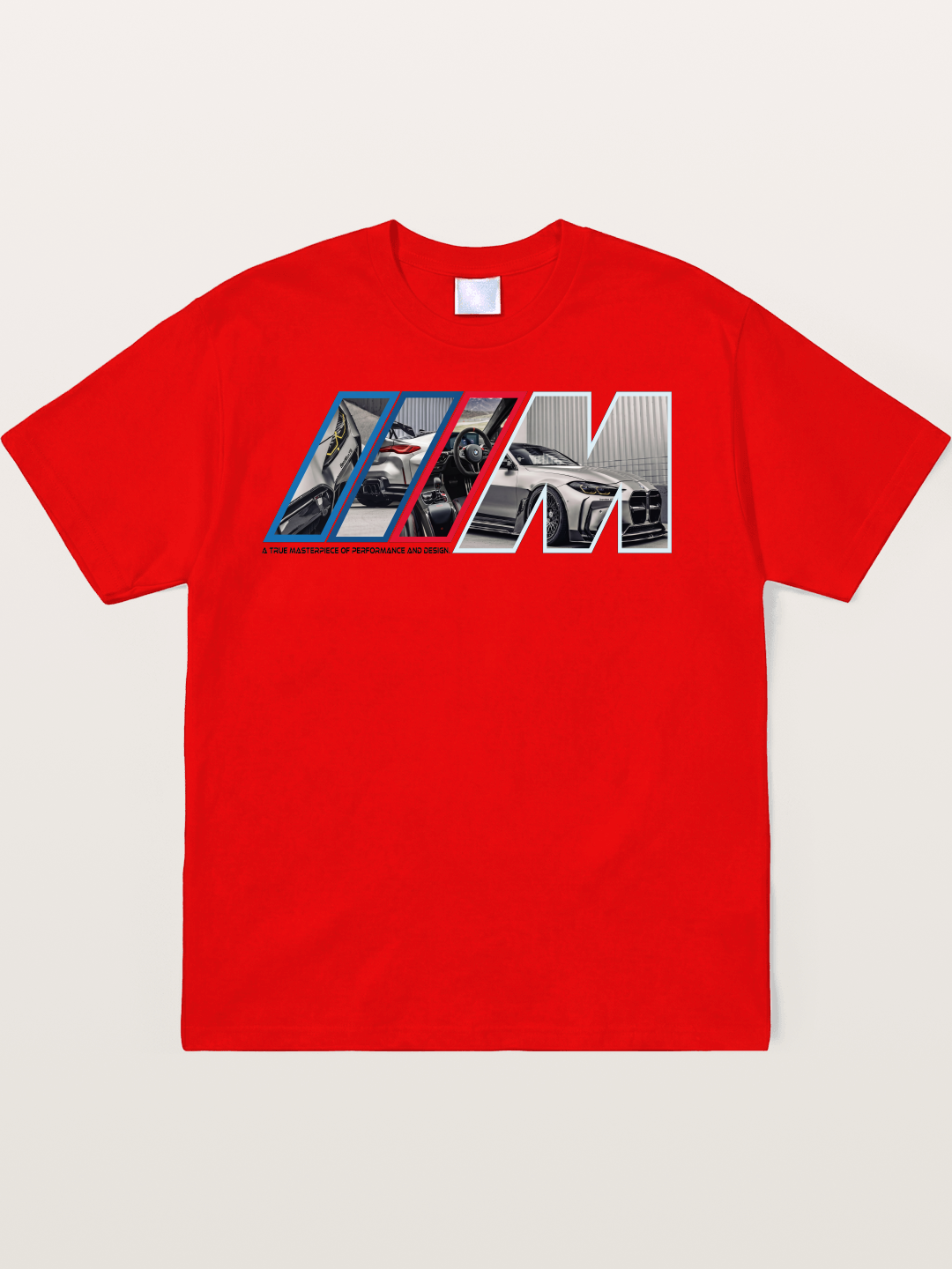 BMW Car Detail Collage Art Soft-Stay T-shirt