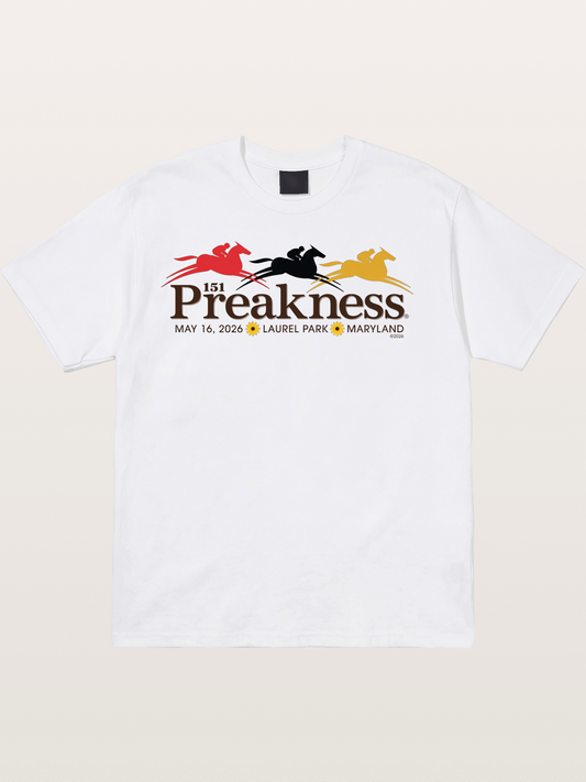 2026 Preakness Stakes Event Graphic Cotton T-shirt