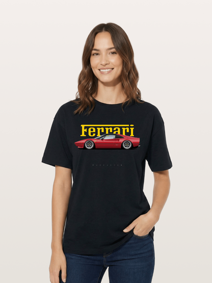 Classic Red Cotton T-shirt