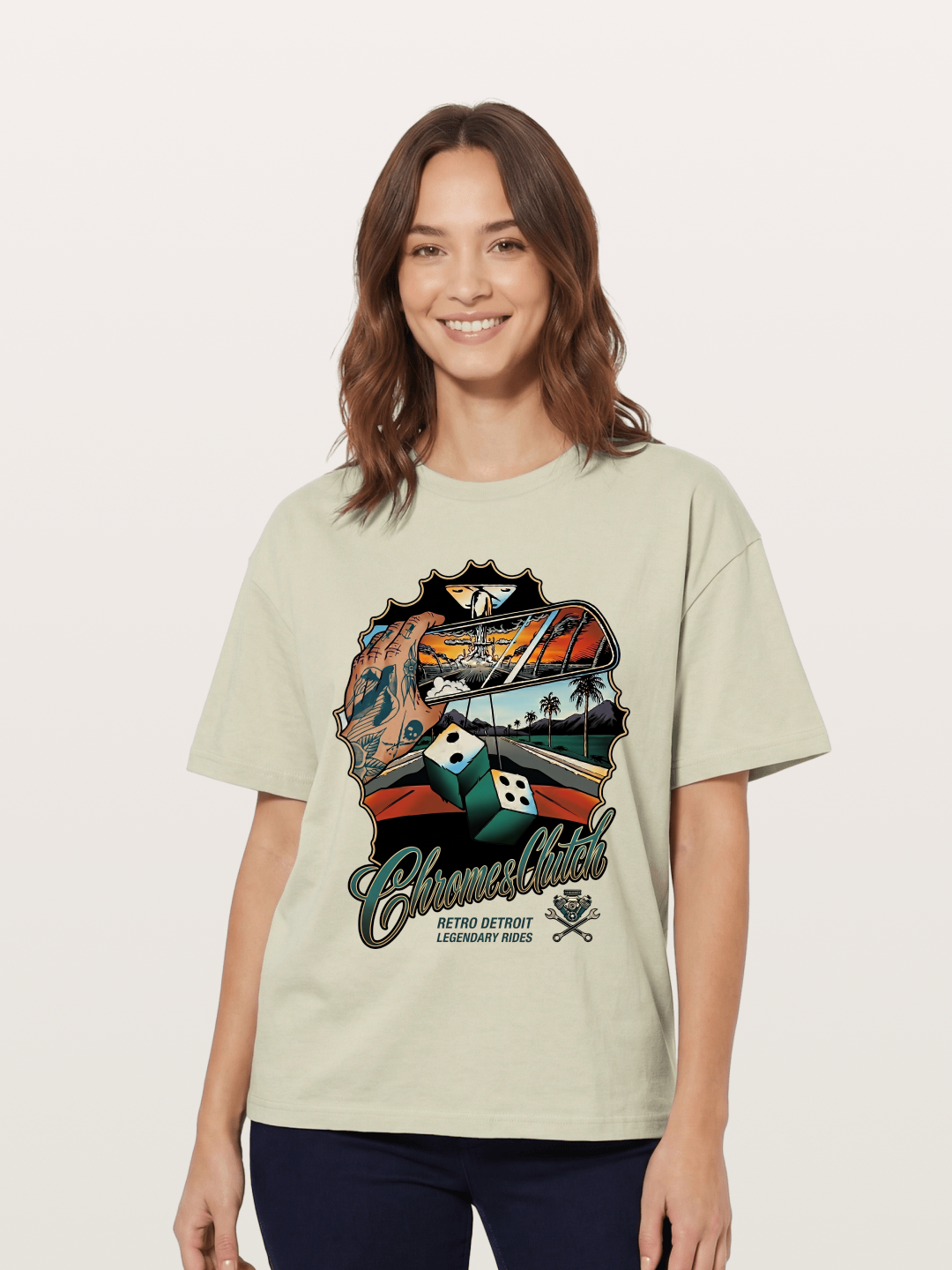 Chrome Cruisin' Cotton T-shirt