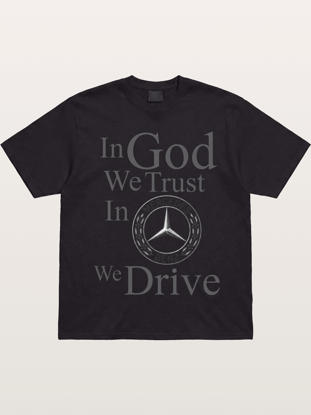 Mercedes Faith Text Art Gildan T-shirt