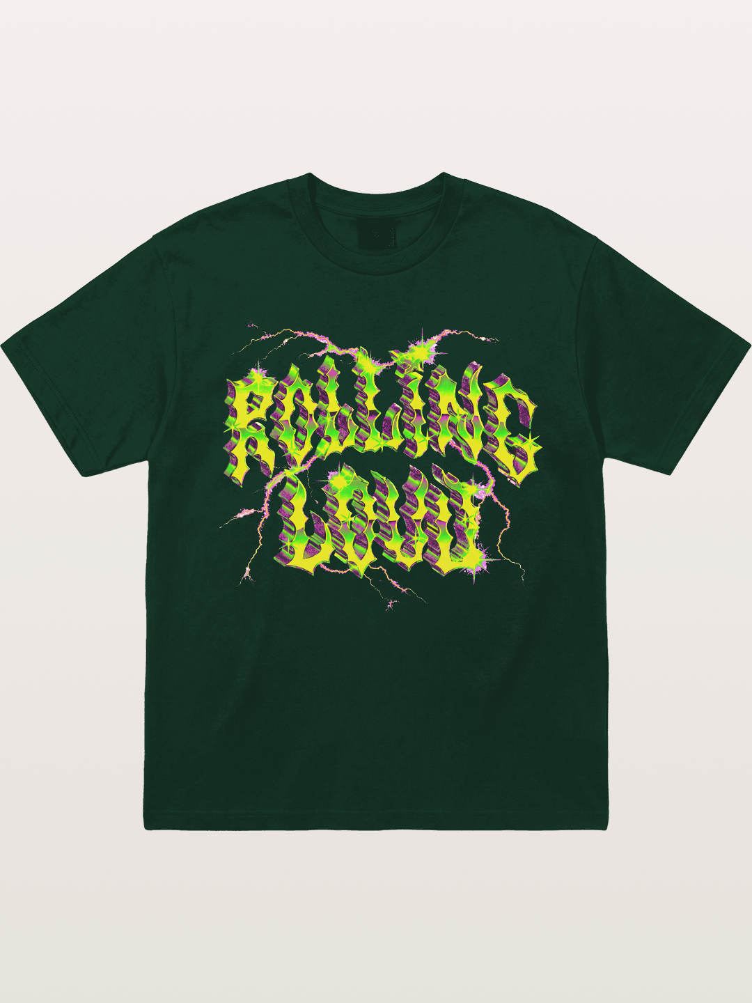 Rolling Loud Neon Lightning Art Gildan T-shirt