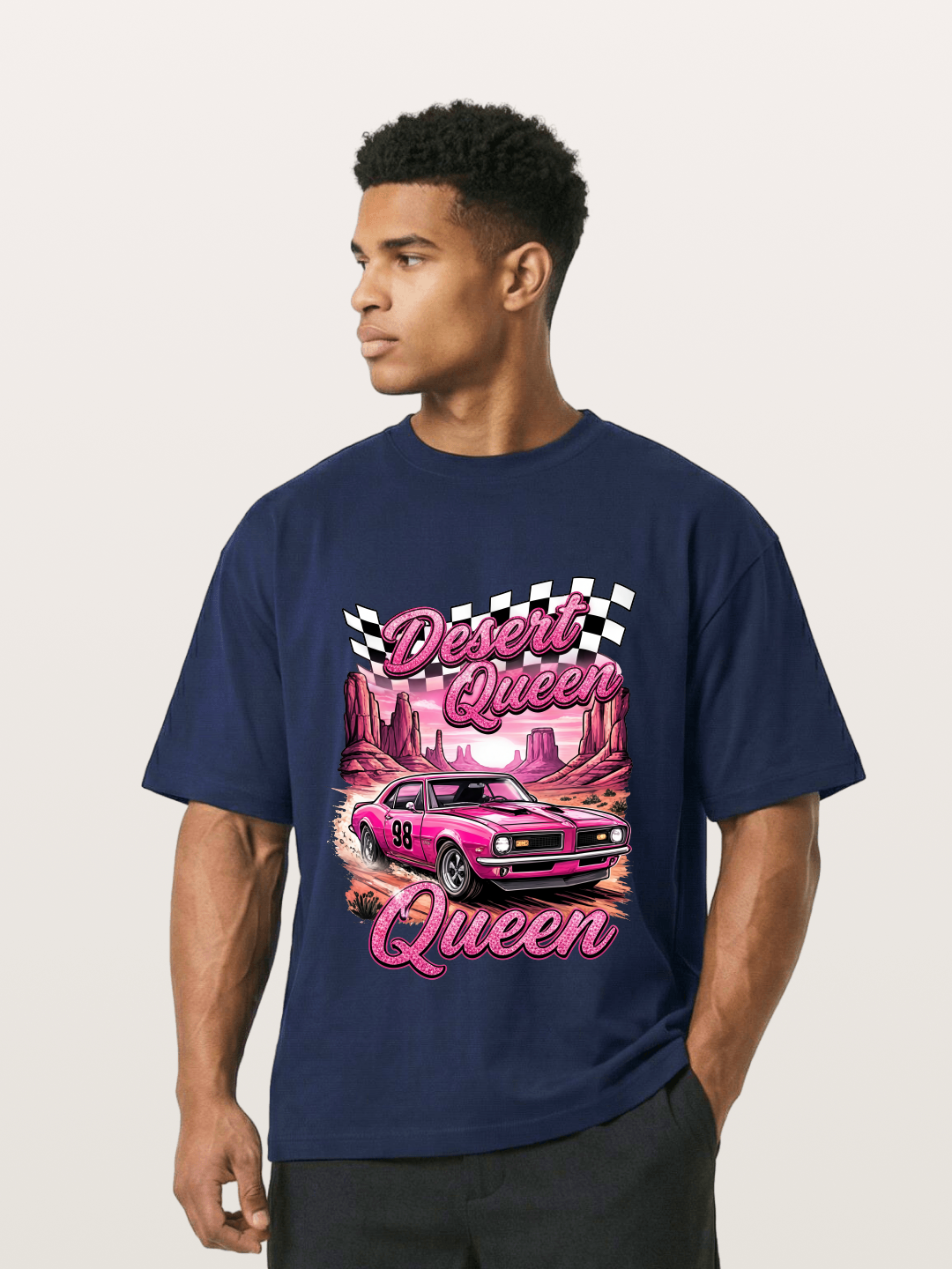 Desert Queen Racer Gildan T-shirt