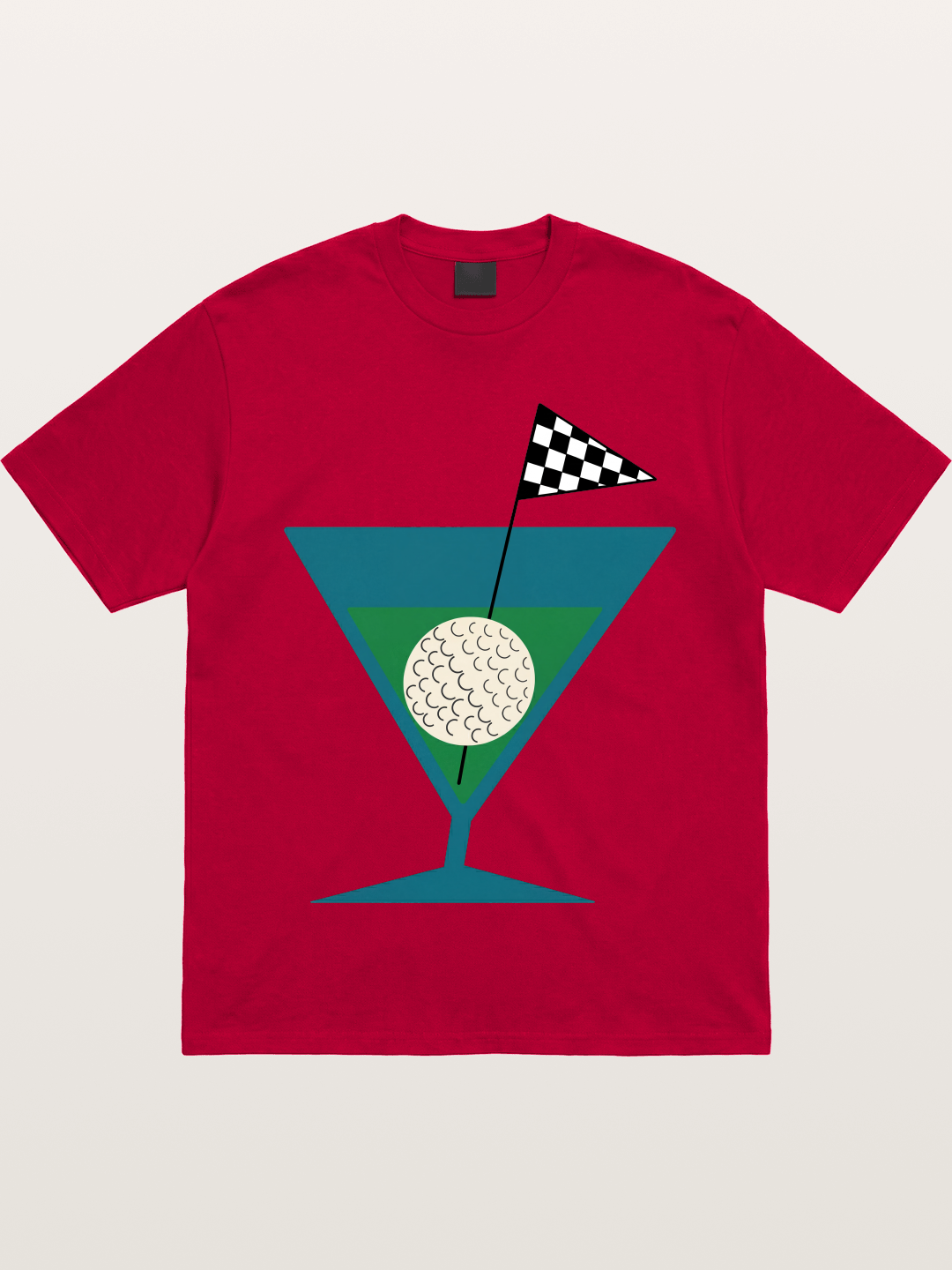 Golf Martini Gildan T-shirt