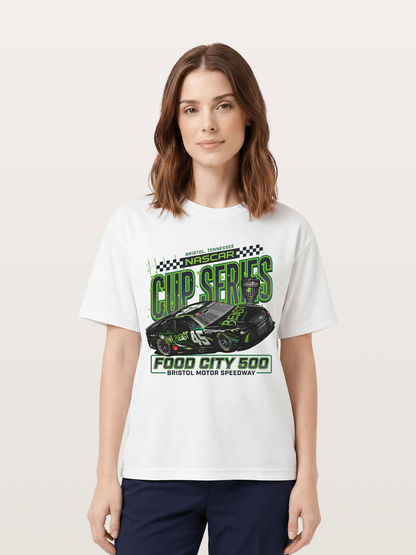 Bristol Food City 500 Art Cotton T-shirt