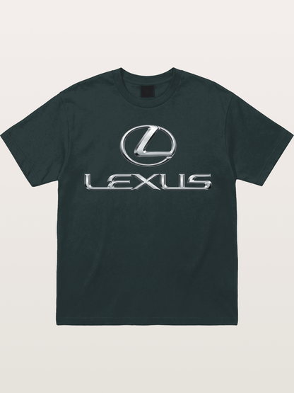 Lexus Silver Logo Badge Gildan T-shirt