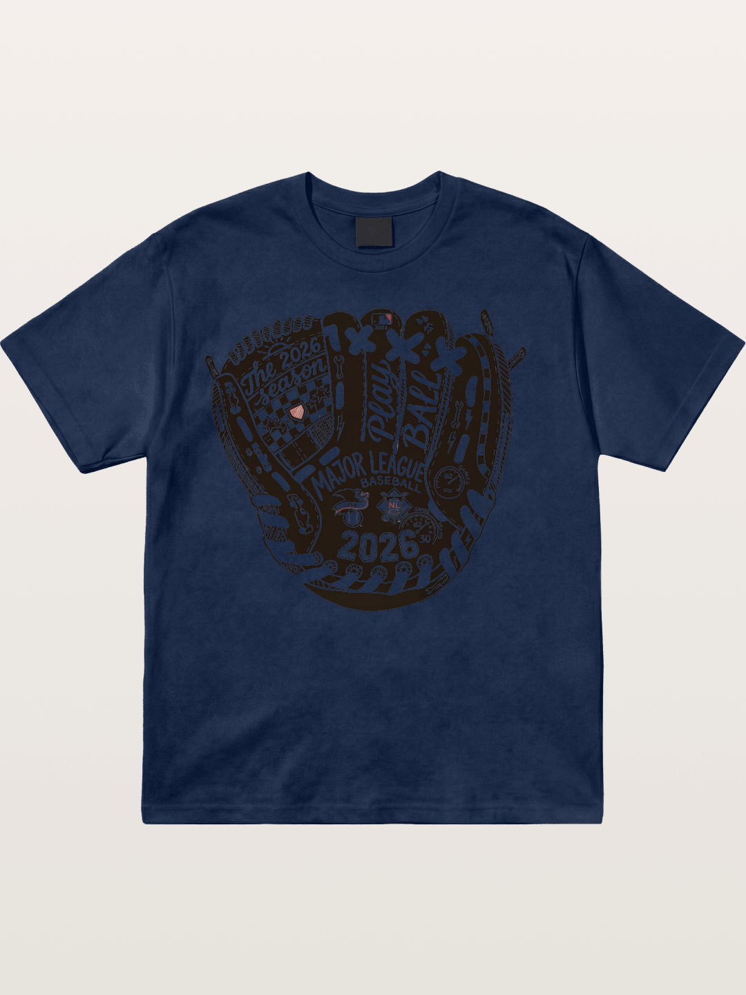 Play Ball Glove Cotton T-shirt