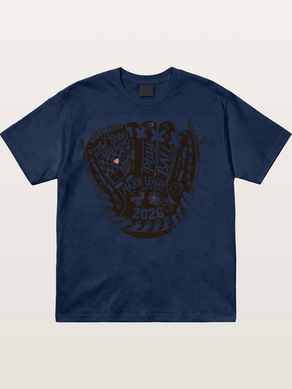 Play Ball Glove Cotton T-shirt