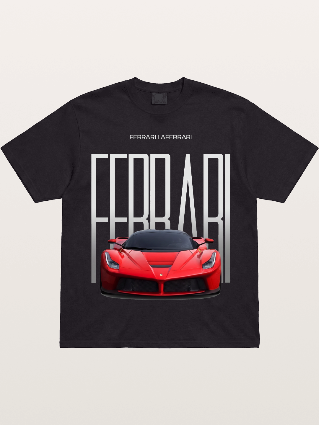 Red Ferrari LaFerrari Hypercar Gildan T-shirt