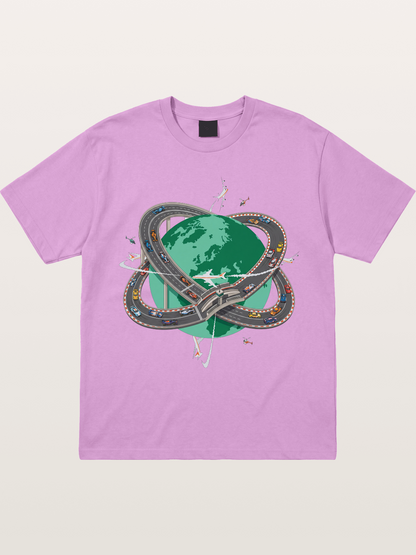 Earth Ring Road Racing Gildan T-shirt