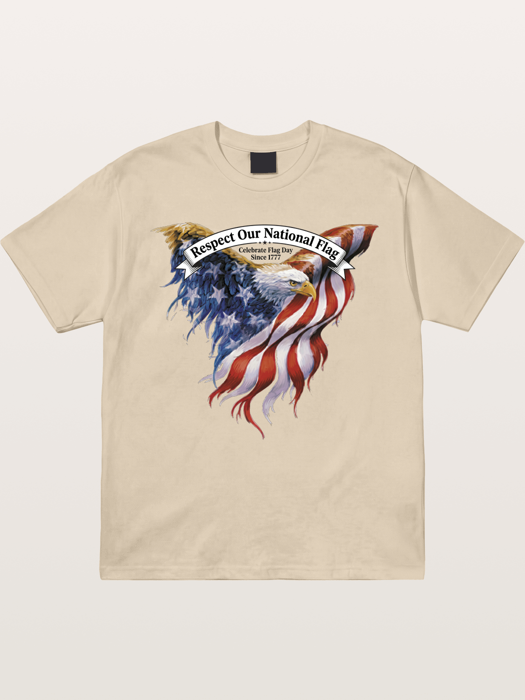 Flag Wing Eagle Banner Art Gildan T-shirt