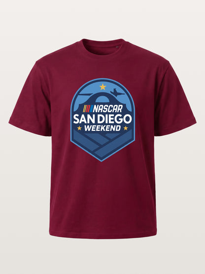 NASCAR San Diego Shield Emblem Gildan T-shirt