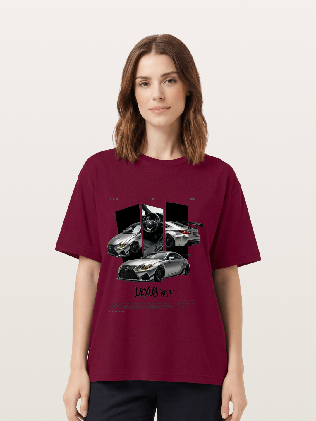Lexus RC F Multi-Angle Print Gildan T-shirt