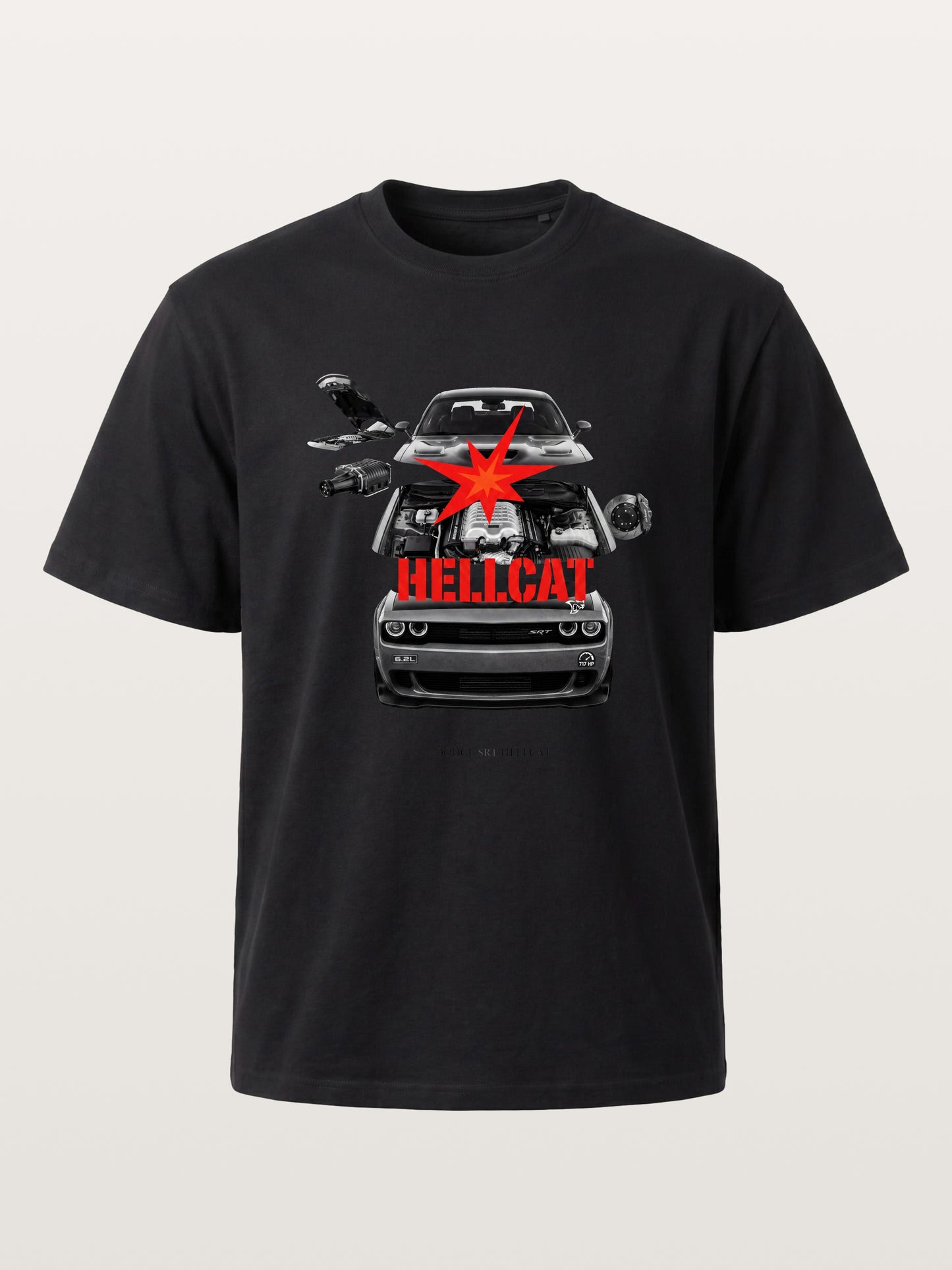 Engine Explode Hellcat Artwork Gildan T-shirt