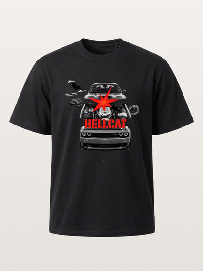 Engine Explode Hellcat Artwork Gildan T-shirt