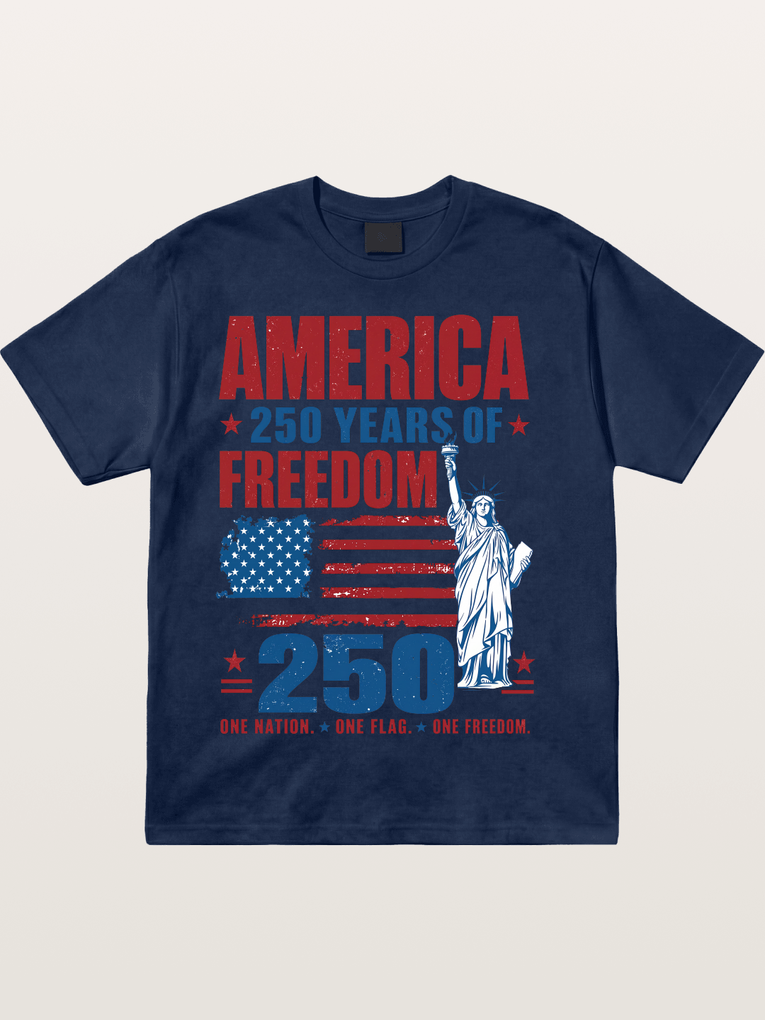 America 250 Liberty Graphic Cotton T-shirt