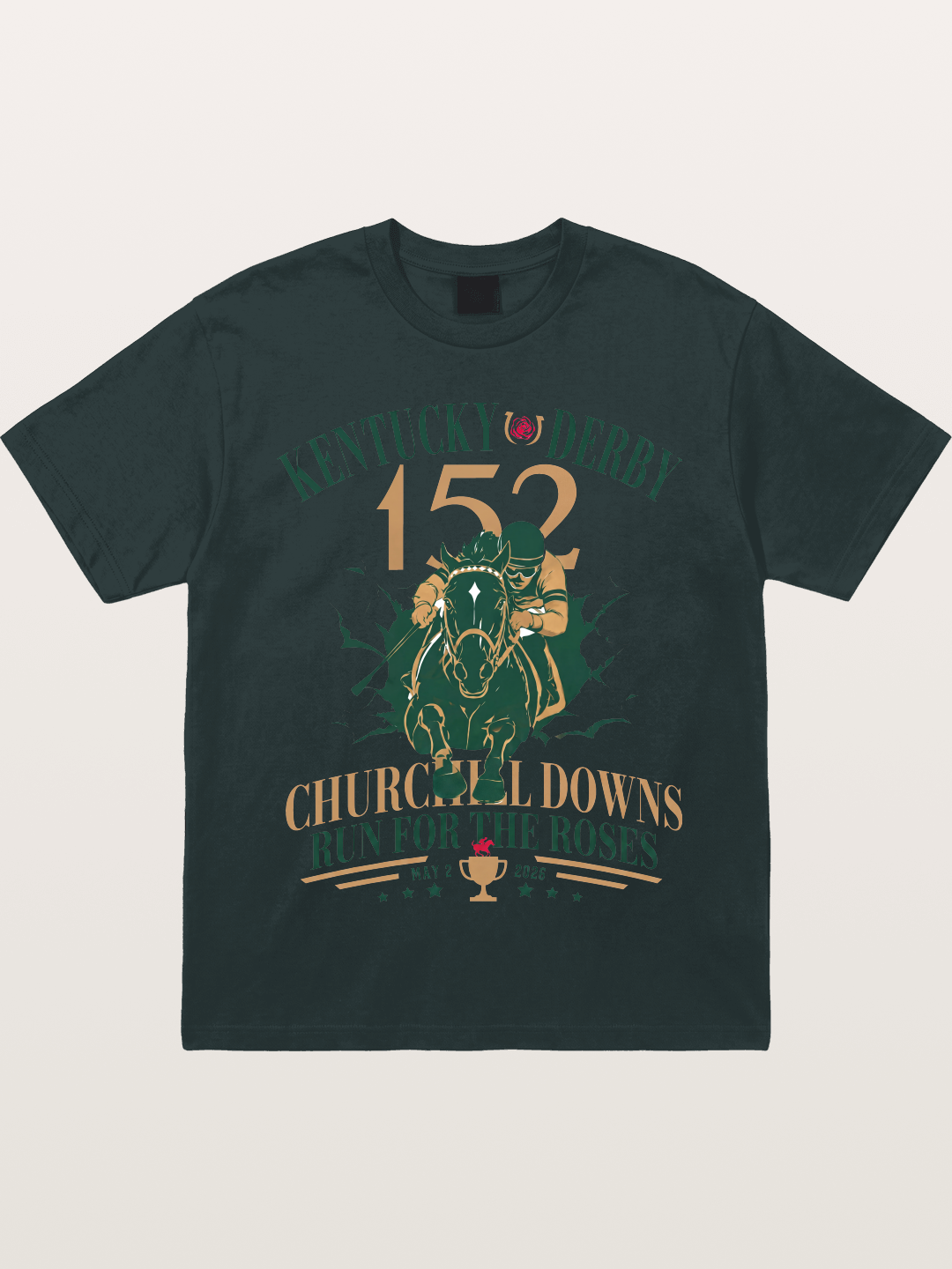 152nd Kentucky Derby Vintage Print Gildan T-shirt