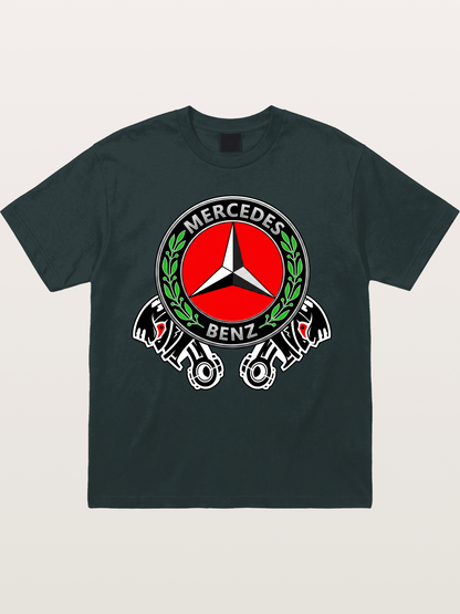 Mercedes-Benz Piston Logo Art Gildan T-shirt