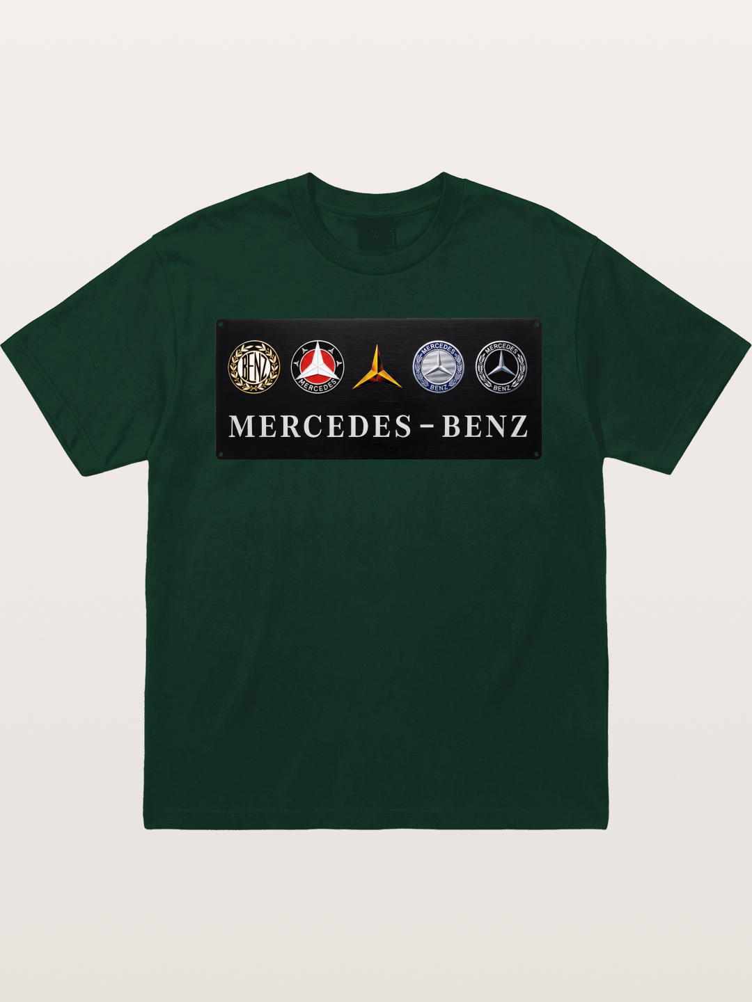 Mercedes-Benz Multi-Logo Plate Gildan T-shirt