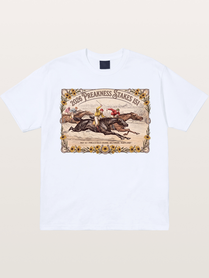 2026 Pimlico Race Course Print Gildan T-shirt