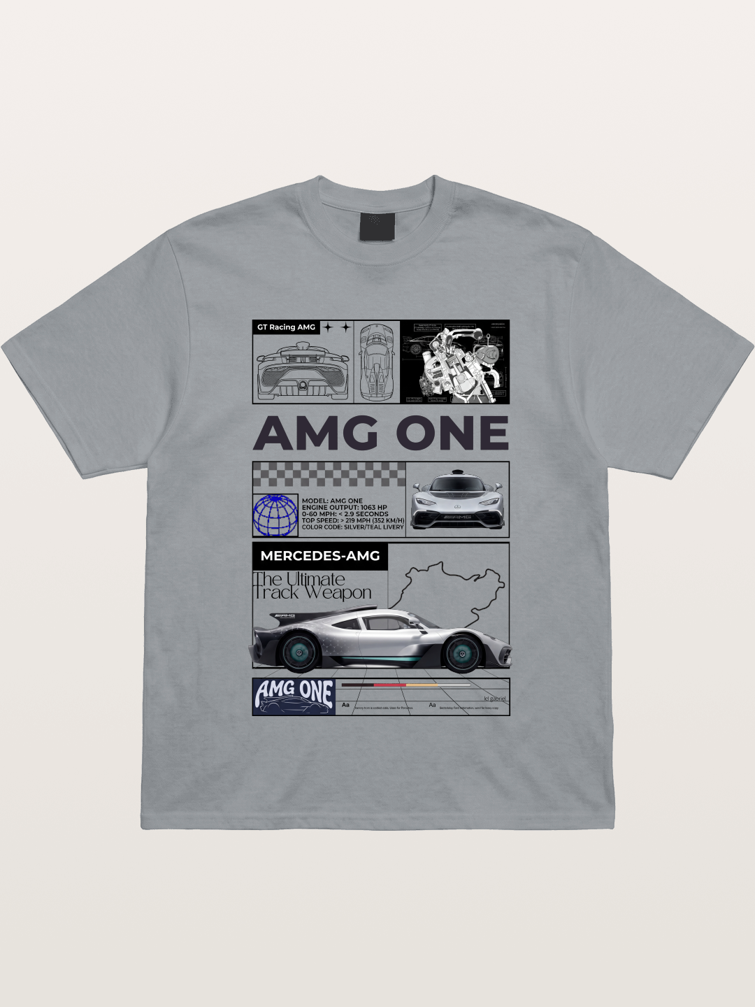 AMG ONE Legacy Gildan T-shirt