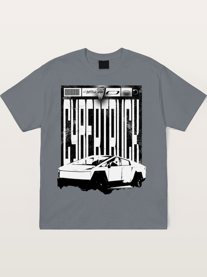 Tesla Cybertruck Glitch Poster Cotton T-shirt