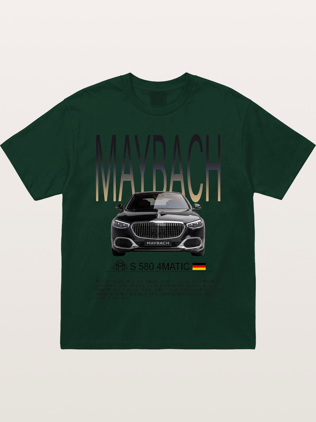 Maybach Luxury Sedan Poster Gildan T-shirt