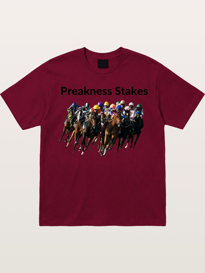Preakness Stakes Starting Field Race Gildan T-shirt
