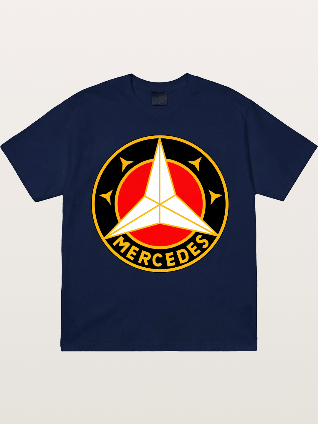 Vintage Mercedes Star Logo Gildan T-shirt