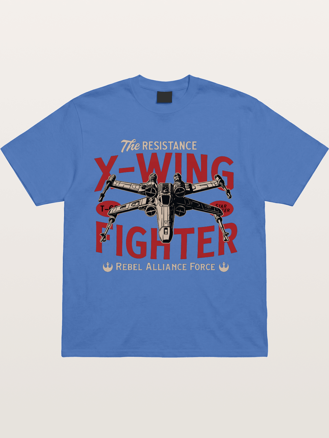 Resistance X-Wing Fighter Retro Design Gildan T-shirt