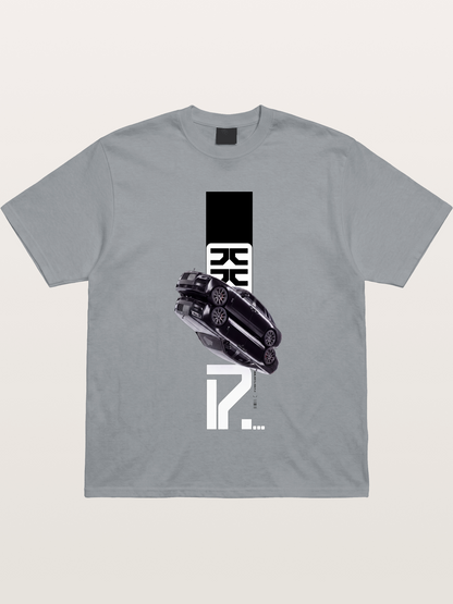 Black Rolls Royce Abstract Art Gildan T-shirt