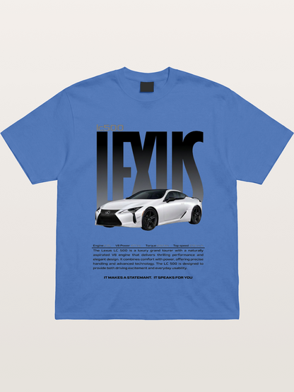 Lexus LC500 Magazine Style Poster Gildan T-shirt