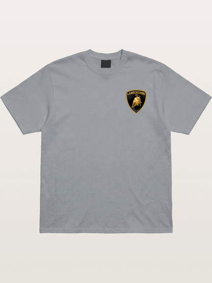 Lamborghini Golden Bull Shield Gildan T-shirt