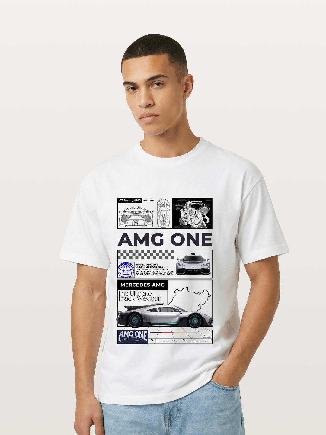 AMG ONE Legacy Gildan T-shirt
