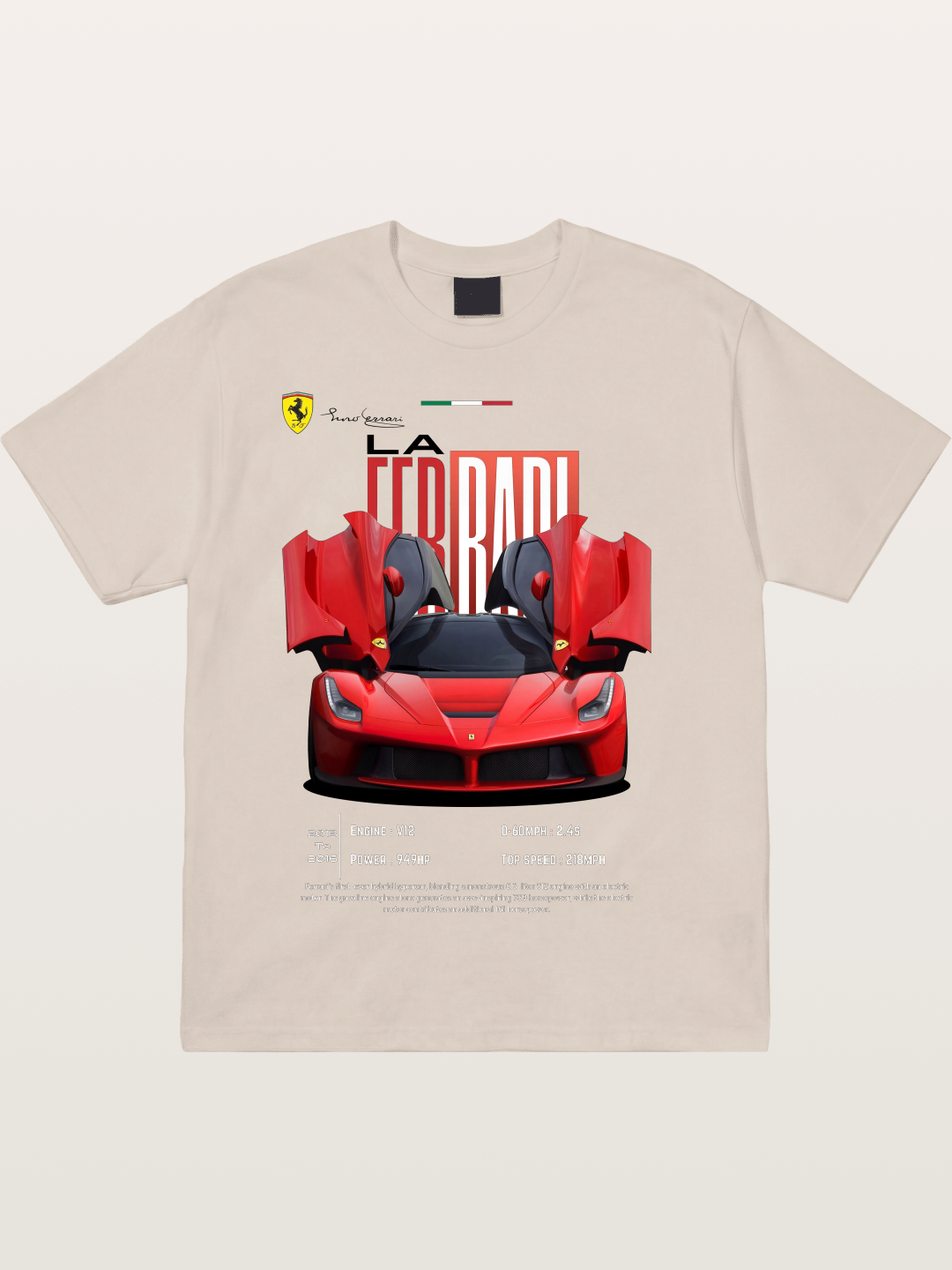 LaFerrari V12 Cotton T-shirt