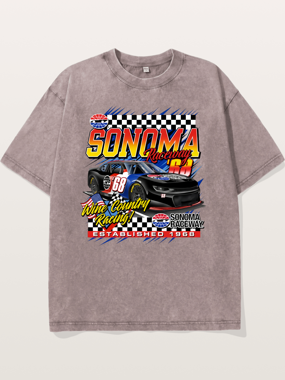 Sonoma NASCAR Wine Country Racing Washed T-shirt