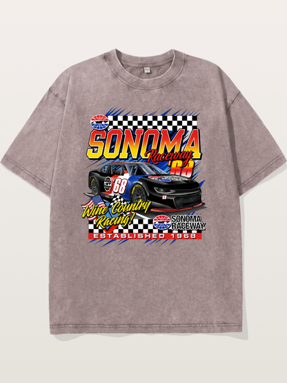 Sonoma NASCAR Wine Country Racing Washed T-shirt