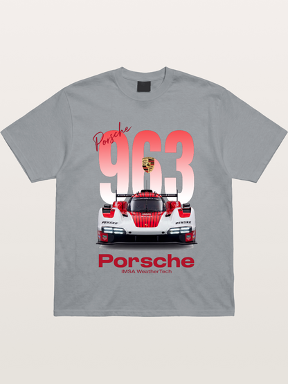 Porsche 963 IMSA WeatherTech Race Car Gildan T-shirt