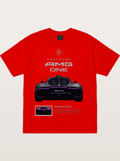 AMG One Purple Taillight Cotton T-shirt